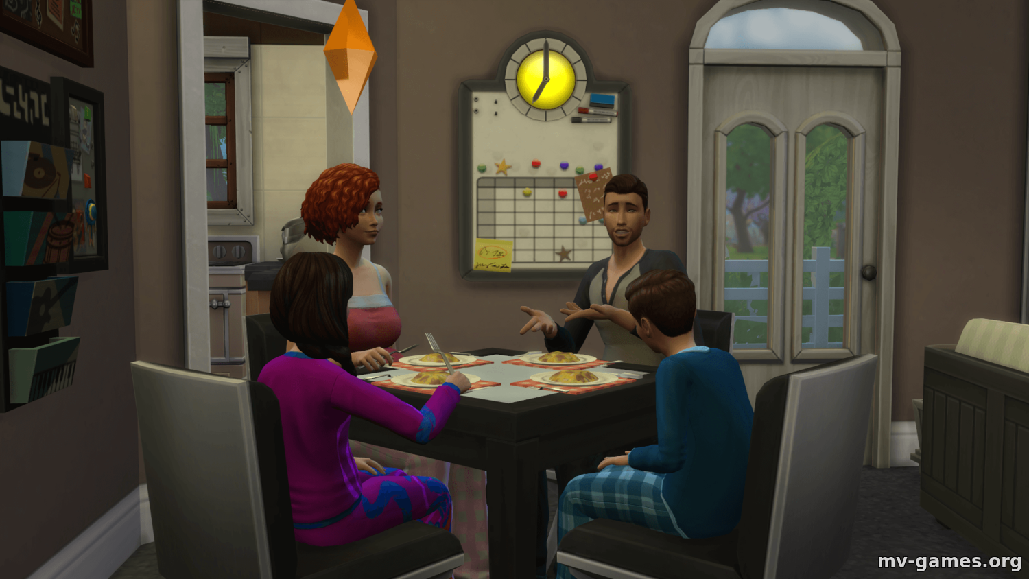 Мод Персонажи быстрее едят и пьют для The Sims 4