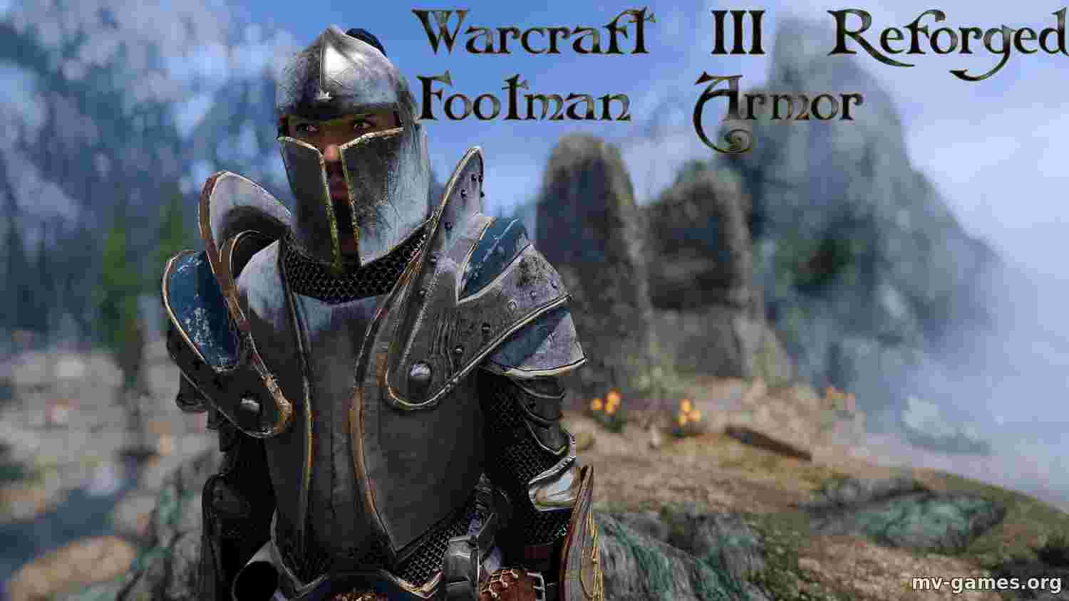 Мод Доспехи из Warcraft 3 Reforged для Skyrim