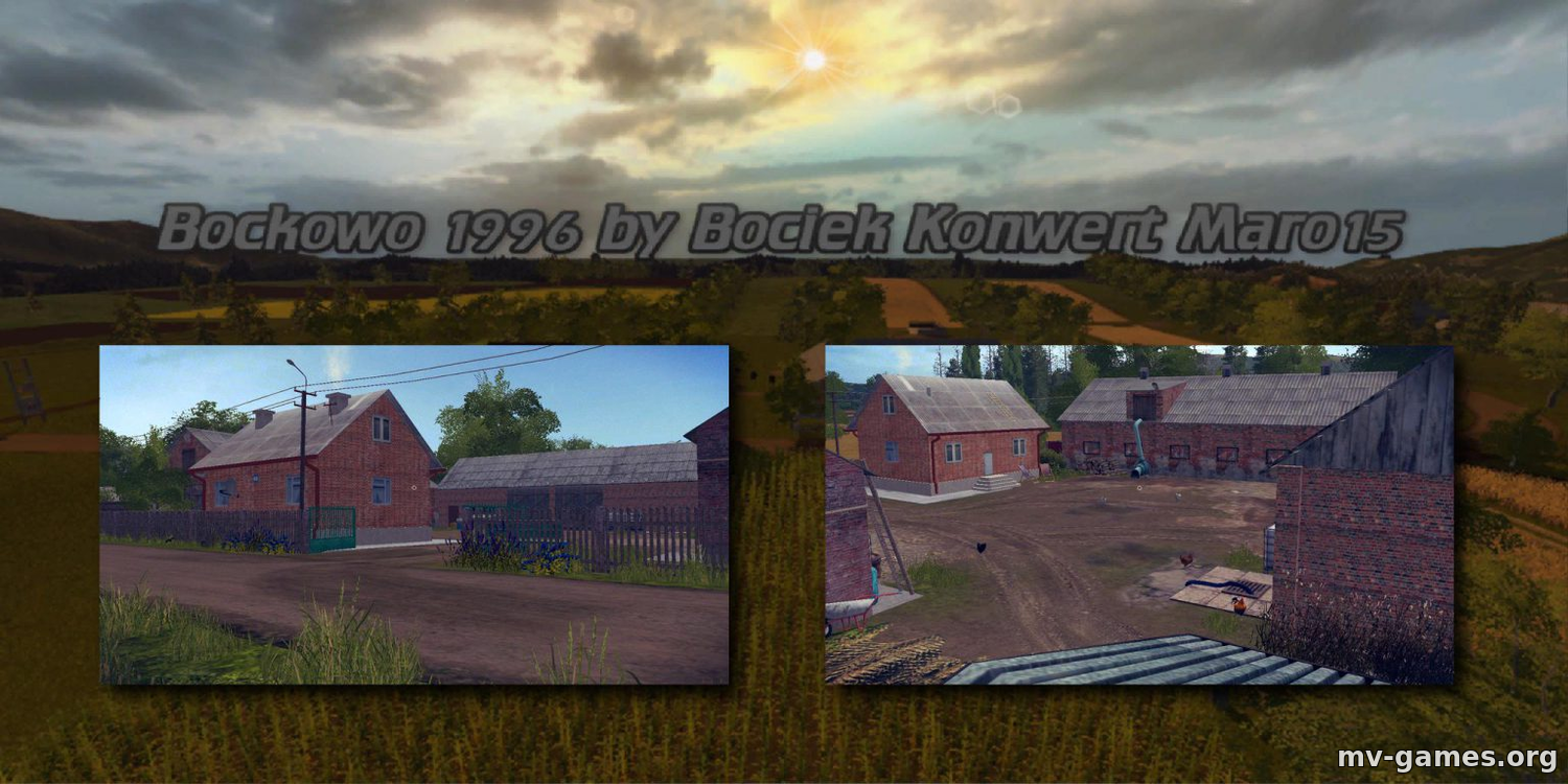 Карта BOCKOWO 1996 для игры Farming Simulator 2017