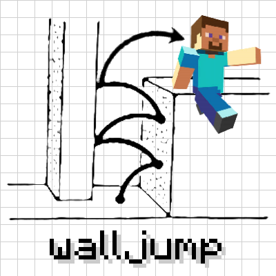Скачать Мод Wall-Jump для Minecraft 1.12.2 Бесплатно