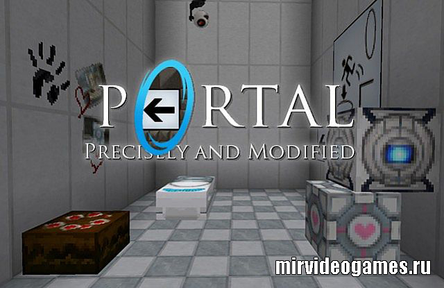 Скачать Текстуры Portal для Minecraft 1.13 Бесплатно