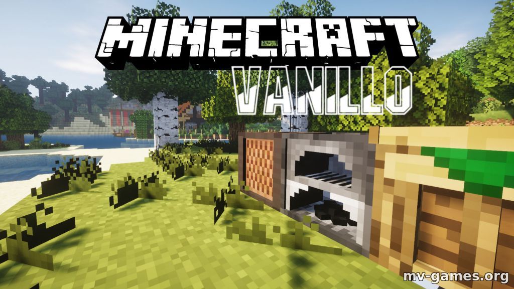 Скачать Текстуры Vanillo для Minecraft 1.14.4 Бесплатно