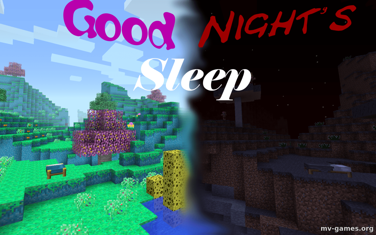 Скачать Мод Good Night’s Sleep для Minecraft 1.16.2 Бесплатно