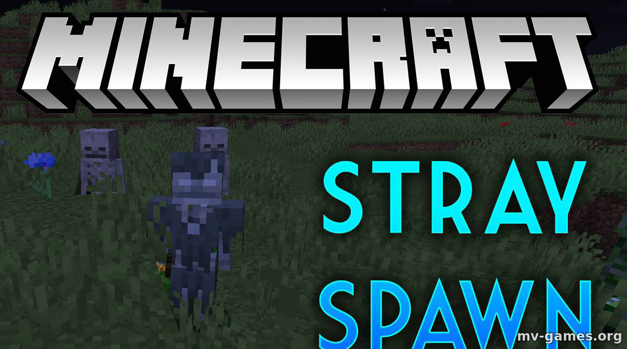 Скачать Мод Stray Spawn для Minecraft 1.16.3 Бесплатно