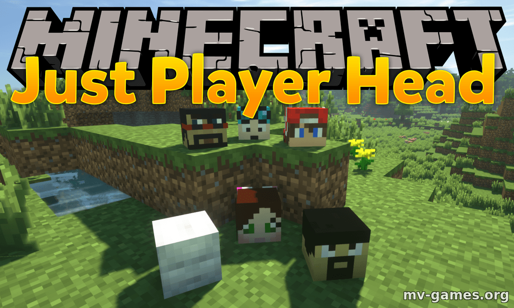 Скачать Мод Just Player Head для Minecraft 1.16.3 Бесплатно