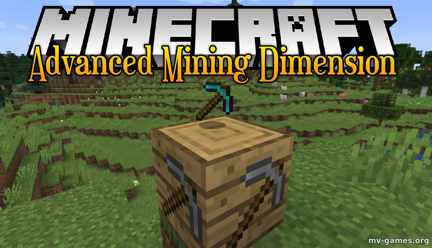 Скачать Мод Advanced Mining Dimension для Minecraft 1.16.4 Бесплатно