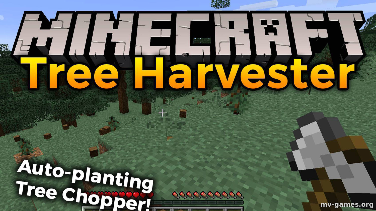 Скачать Мод Tree Harvester для Minecraft 1.16.2 Бесплатно