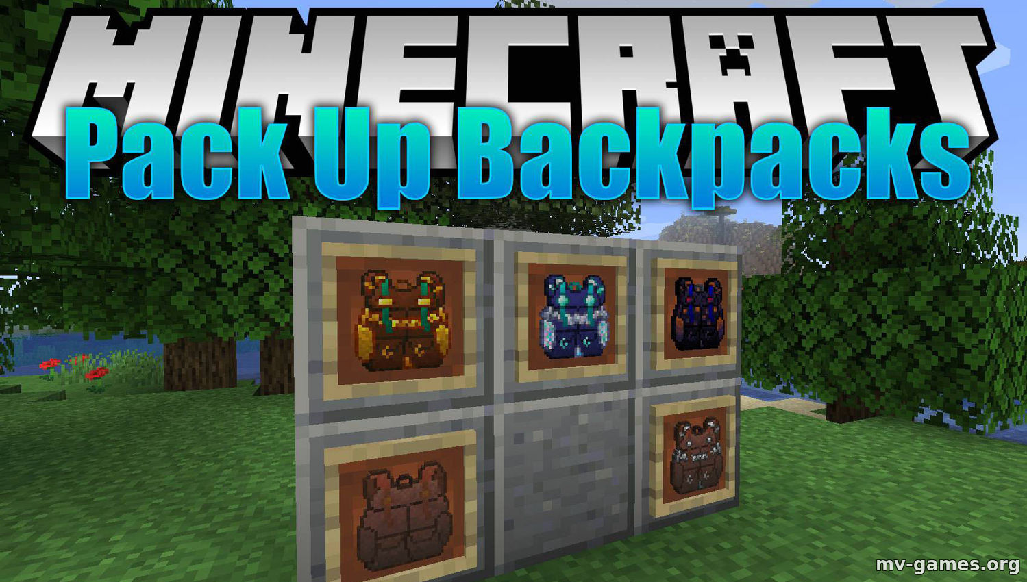 Скачать Мод Packed Up Backpacks для Minecraft 1.16.4 Бесплатно
