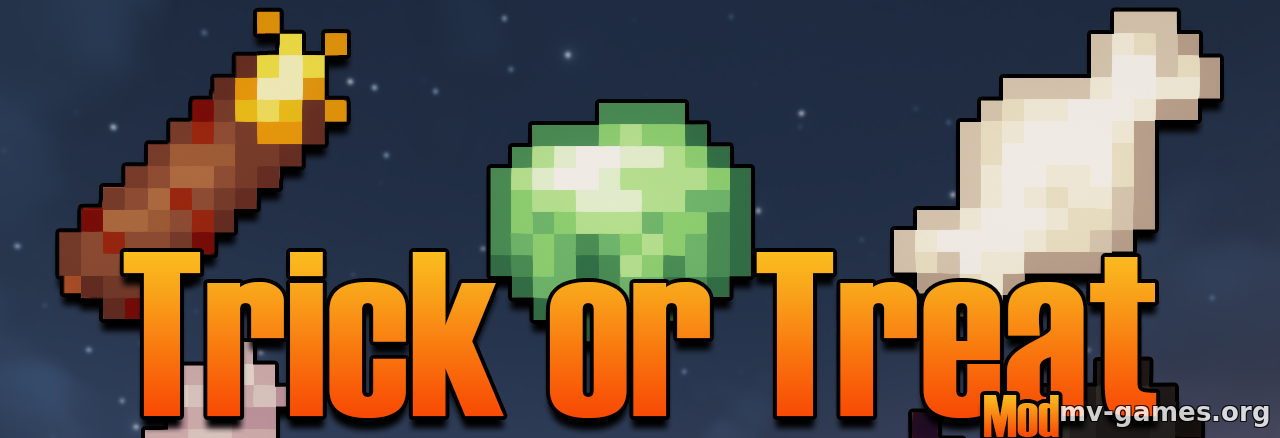 Скачать Мод Trick or Treat для Minecraft 1.17.1 Бесплатно