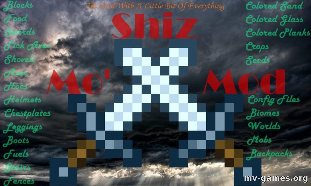 Скачать Мод Mo’ Shiz для Minecraft 1.18.1 Бесплатно