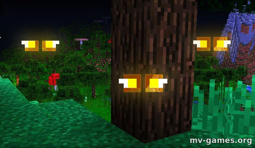 Скачать Мод Eyes in the Darkness для Minecraft 1.18.2 Бесплатно