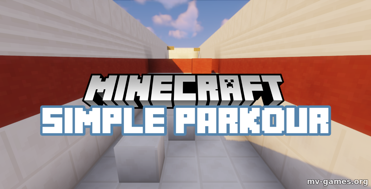 Скачать Карта Simple Parkour для Minecraft 1.18.2 Бесплатно