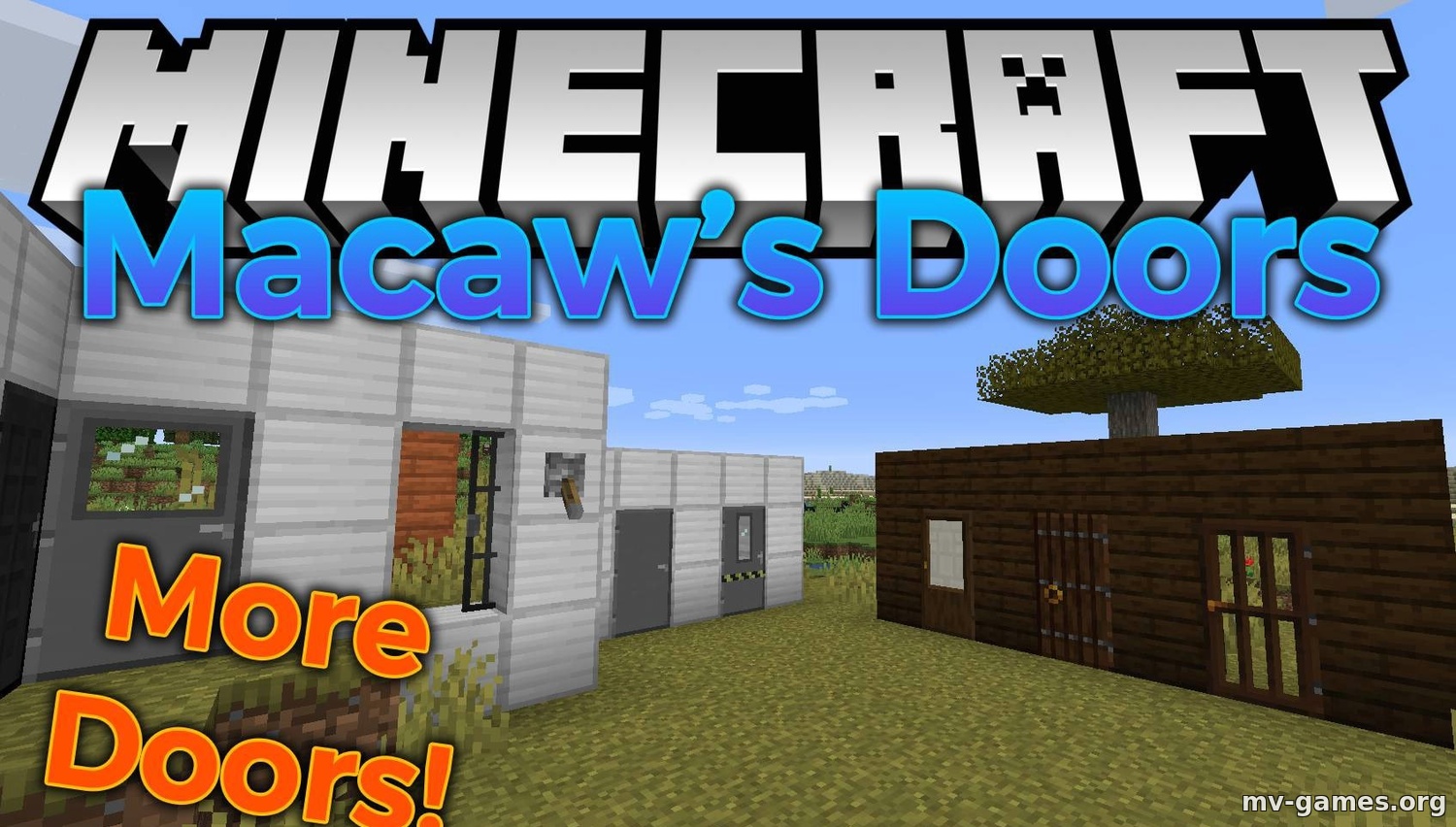 Скачать Мод Macaw’s Doors для Minecraft 1.19 Бесплатно