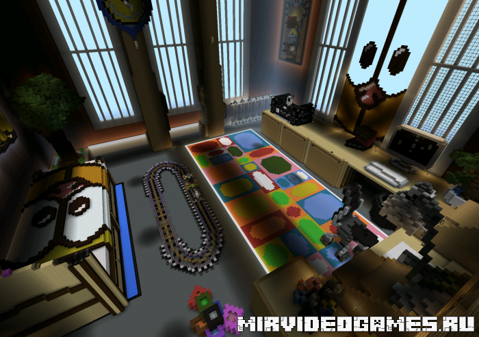 Скачать [Карта] Gaturro’s Room [Creation] для Minecraft: PE Бесплатно