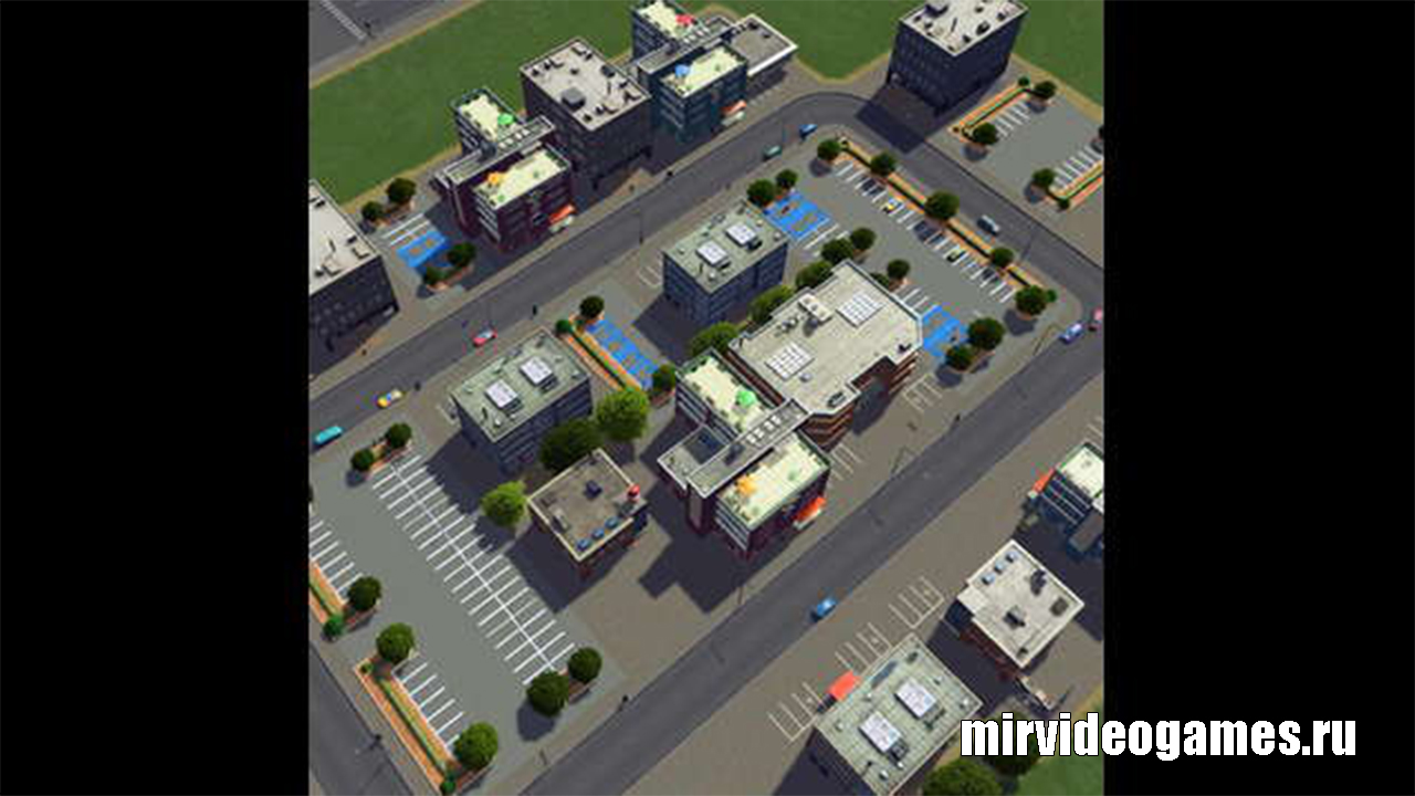 Места для парковки 2x8x3 для Cities: Skylines