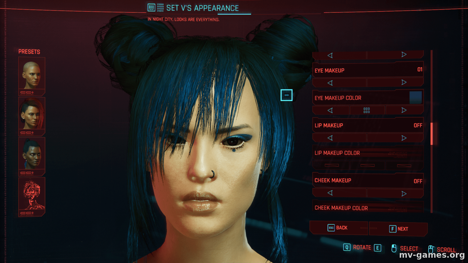 Мод Хлоя - азиатская девушка для Cyberpunk 2077