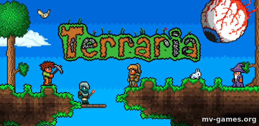 Terraria v1.4.0.5.2.1 Оригинал + Мод меню на Android Бесплатно