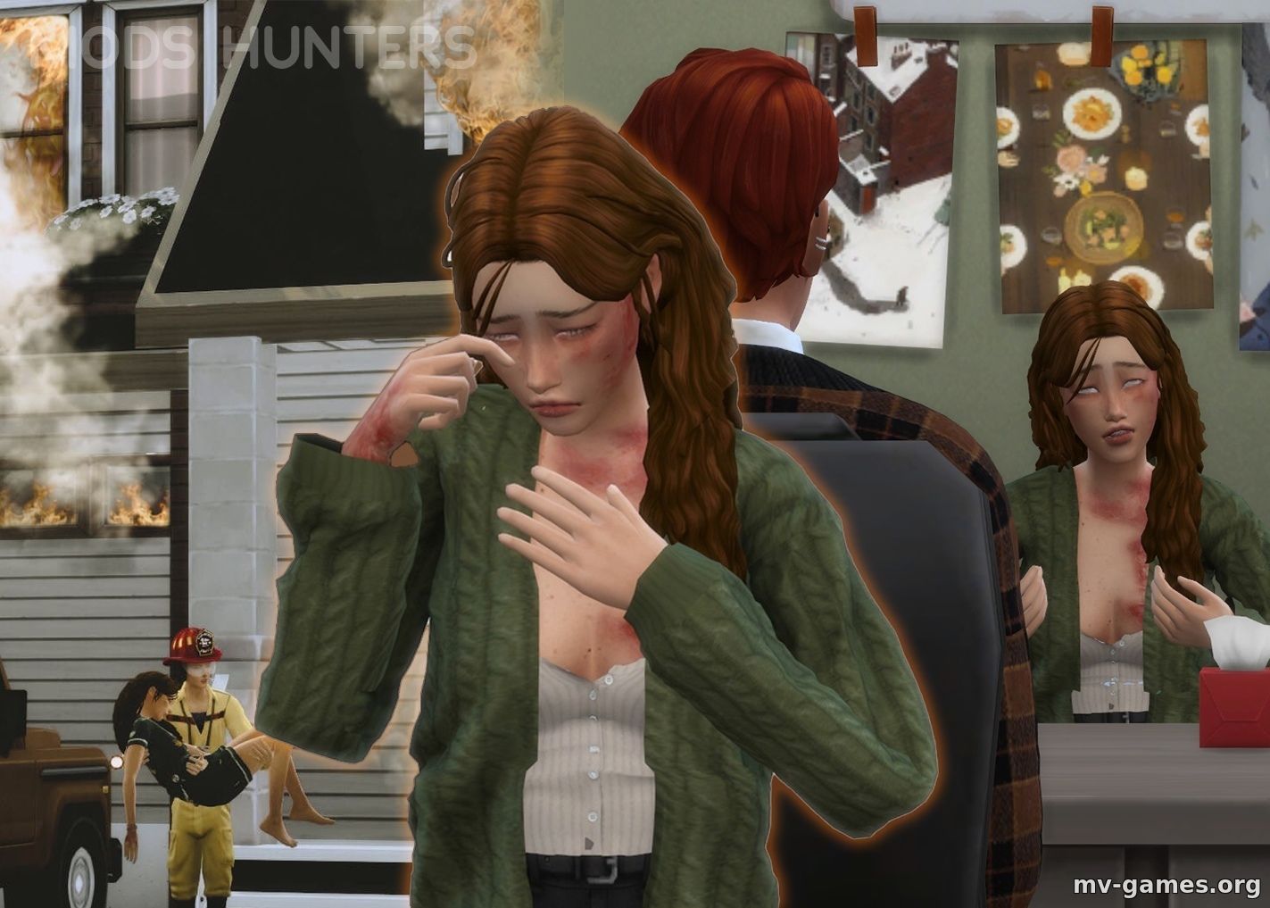 Мод Черта характера посттравматическое стрессовое расстройство для The Sims 4