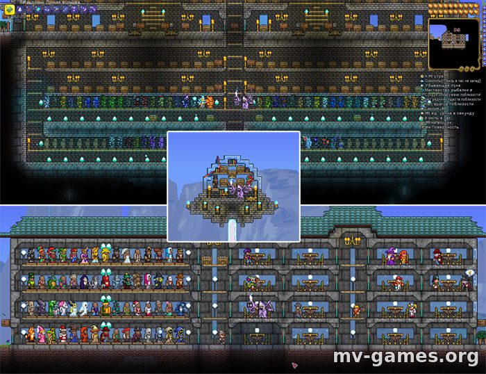 Terraria карта мира