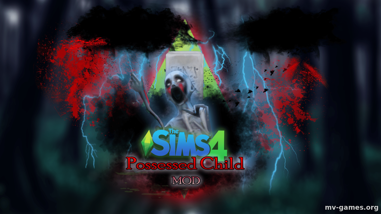 Мод Проклятье одержимого ребёнка 1.1.2 для The Sims 4