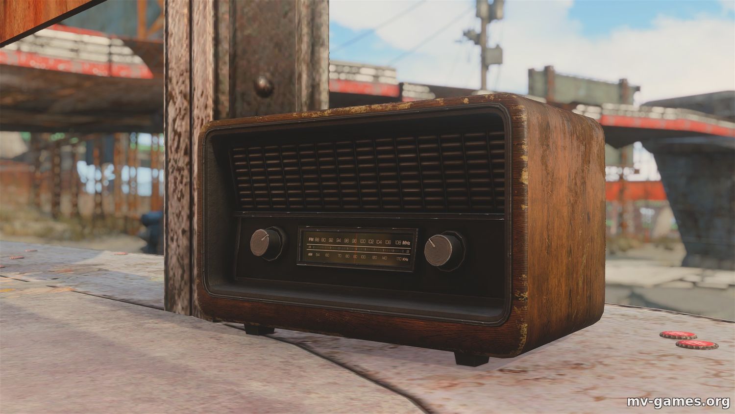 Мод Радиоприемники в стиле ретро для Fallout 4