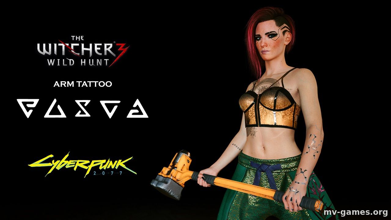 Игры m v. Cyberpunk 2077 Tattoo Mods. Киберпанк мод на Татуировки.