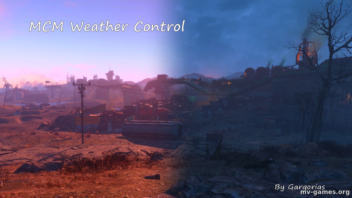Мод Изменение погоды для Fallout 4