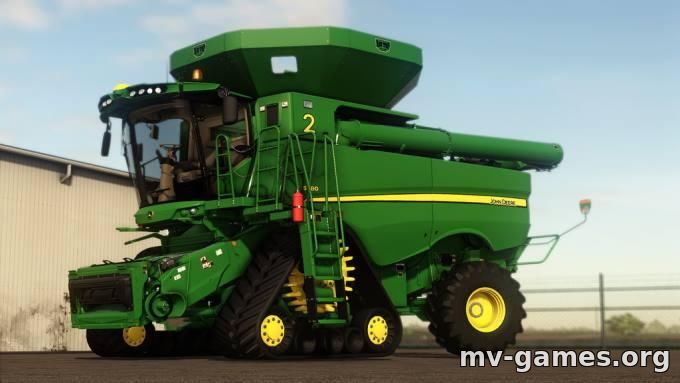 Мод Комбайн John Deere S700 Series v 1.0.02 для Farming Simulator 2019
