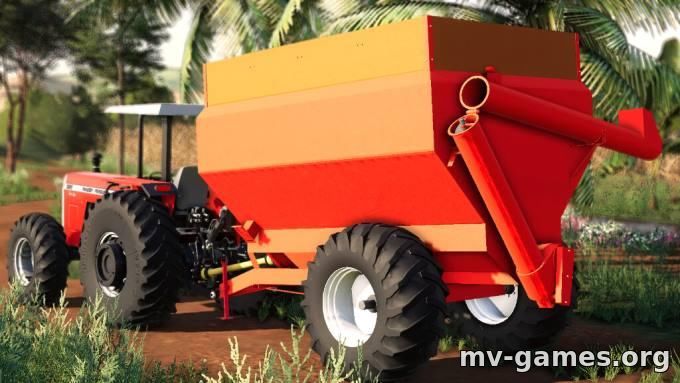 Мод Прицеп перегрузчик LIZARD 180 v1.0 для Farming Simulator 2019
