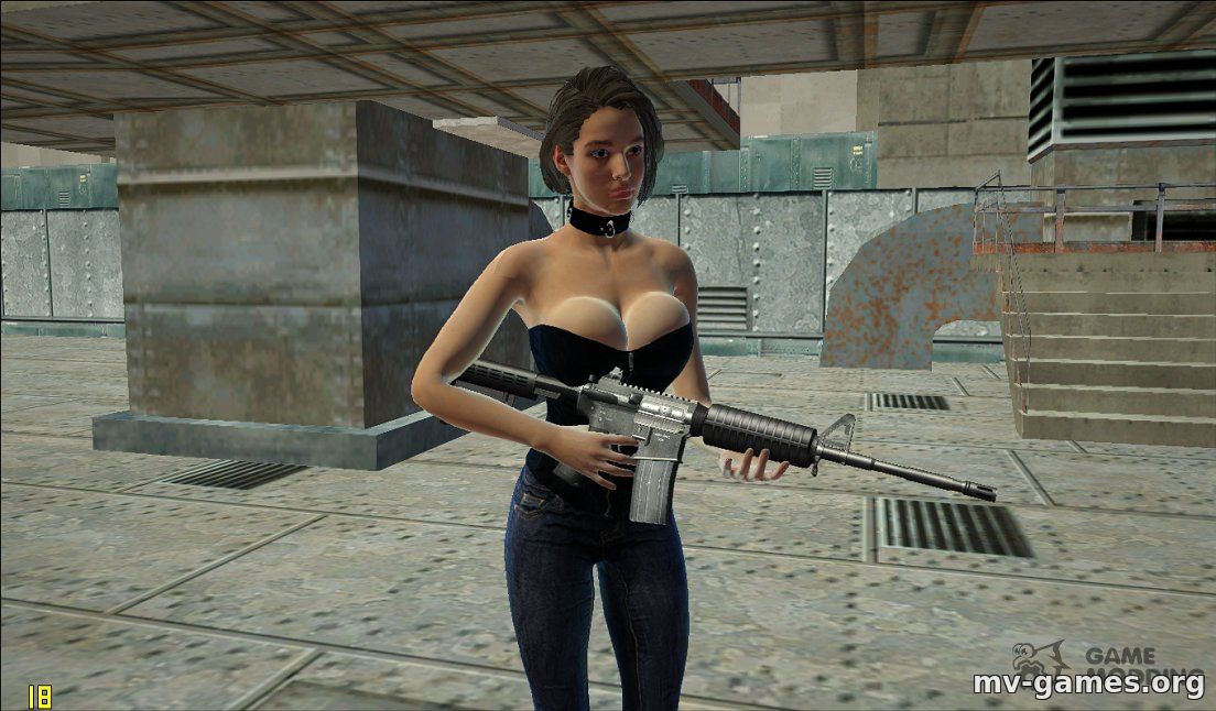 Мод Джилл в корсете из игры Resident Evil 3 для GTA San Andreas