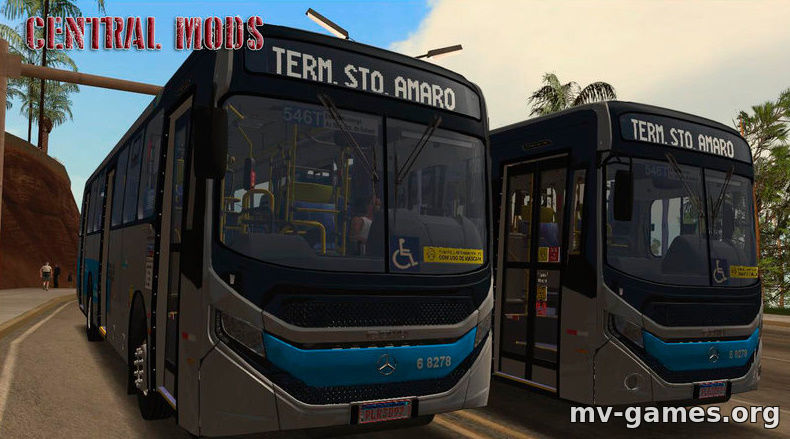 Машина Caio Apache Vip V MB OF-1721L (A2 Transportes SP) v2.3 для Grand Theft Auto: San Andreas