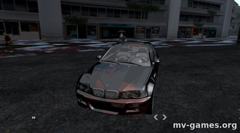 Машина Bmw e46 dff только для мобильных Grand Theft Auto: San Andreas