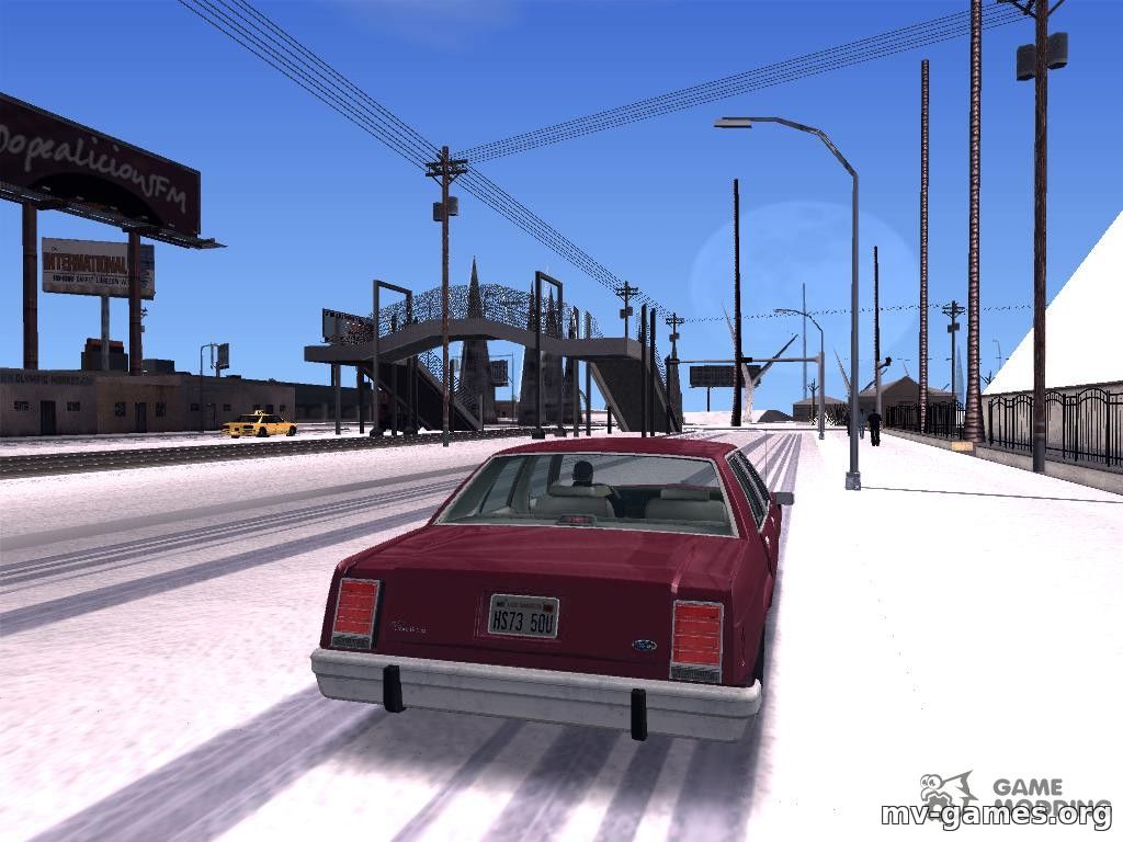 Зимний мод для GTA San Andreas