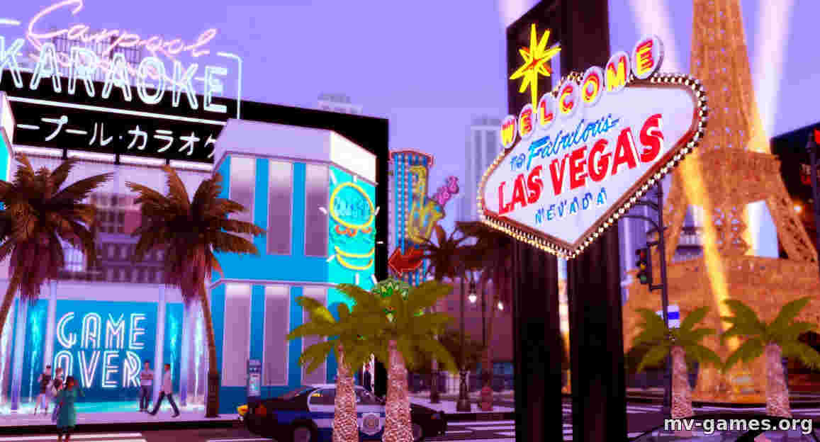 Город Лас-Вегас для The Sims 4