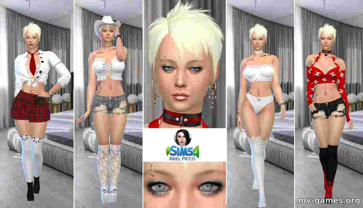Симка Ариэль Пикко для The Sims 4