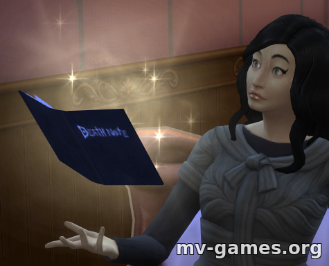 Мод Полезная тетрадь смерти для The Sims 4