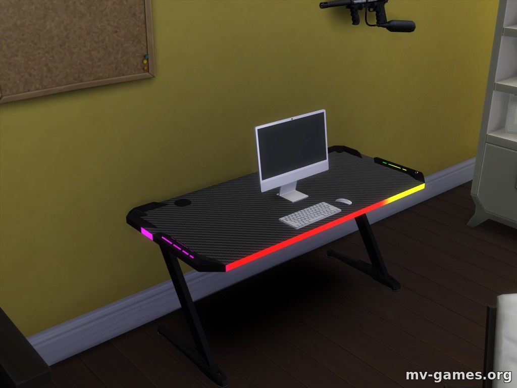 Мод Игровой стол RGB для The Sims 4