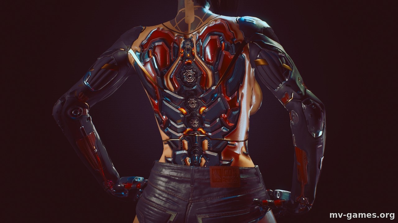 Мод Кибер-тело Арасака для Cyberpunk 2077