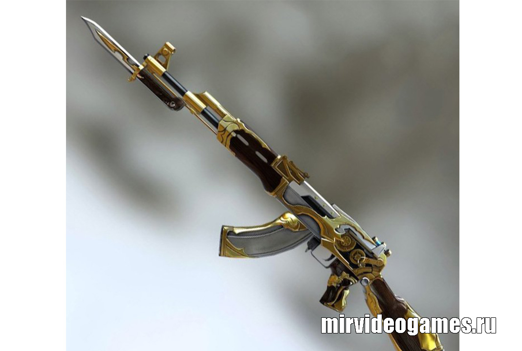 Скачать модель AK-47 Knife Royal Guard для СS:GO