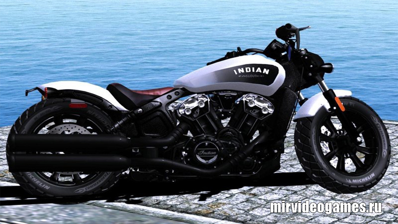 Indian Scout Bobber 2018 для Grand Theft Auto: San Andreas