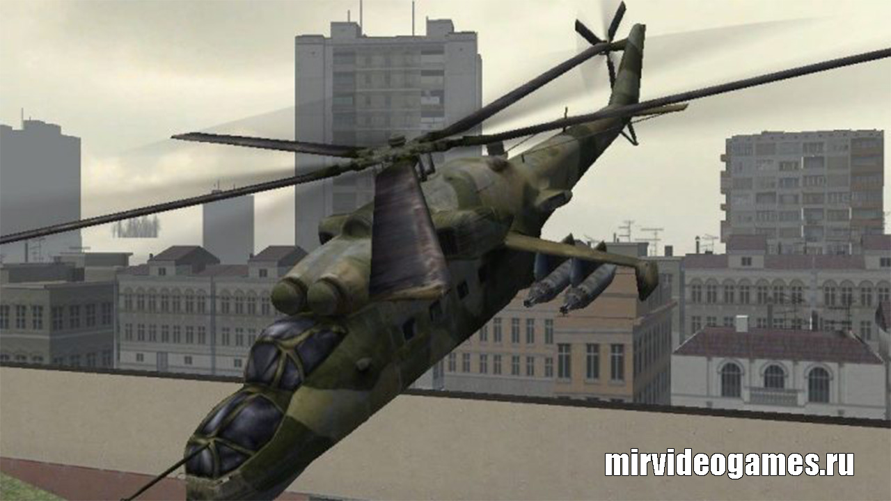 Мод Flyable Helicopters V2 для Garry’s Mod