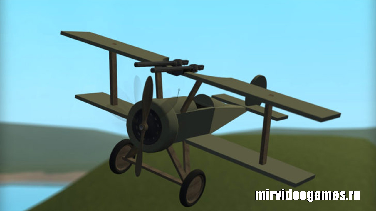 Мод Mini WW1 Biplane для Garry’s Mod