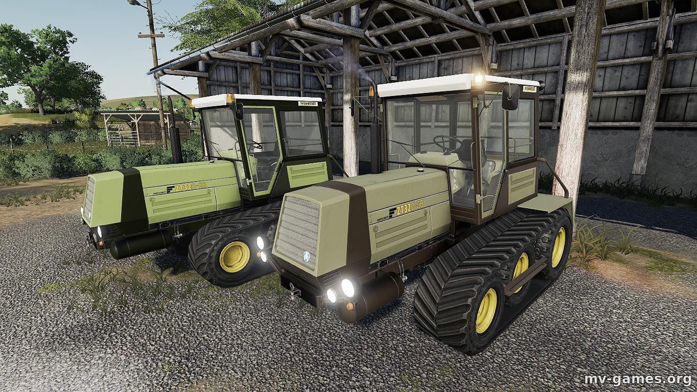 Мод Fortschritt ZT320GB для Farming Simulator 2019