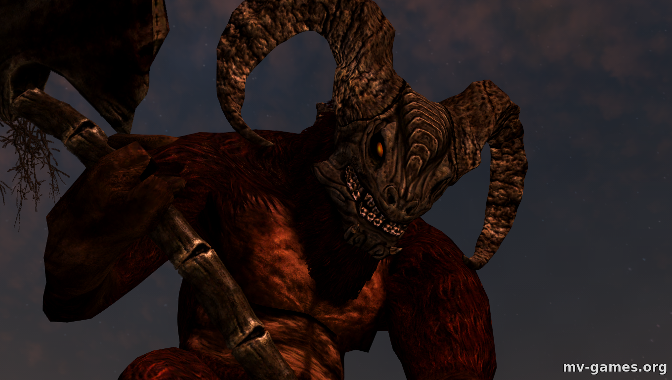 Мод Taurus Demon- Mihail Monsters and Animals для Skyrim