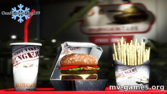 Мод Burger Tank Pack для Garry’s Mod
