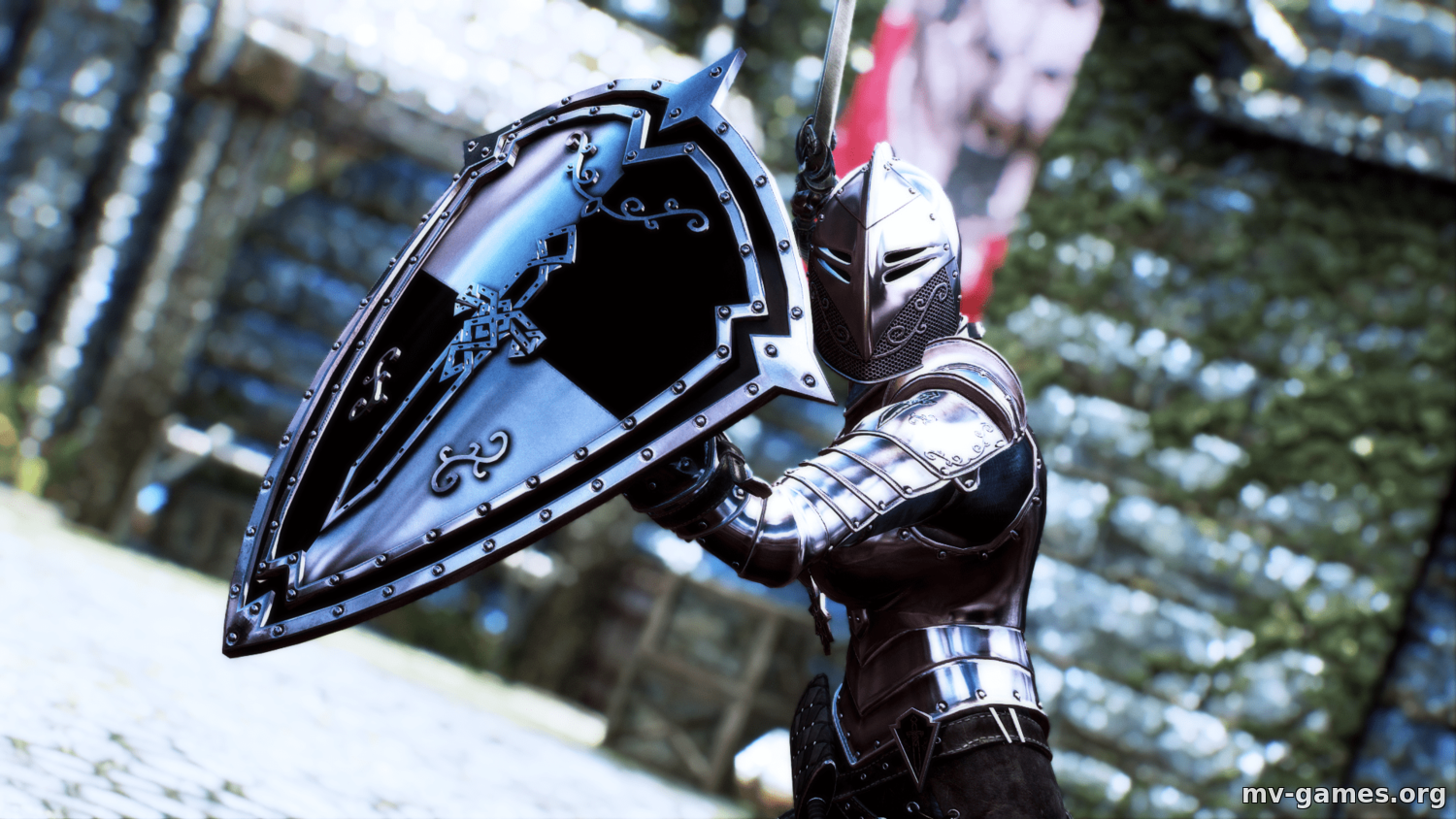 Мод DX Dark Knight Shield - LE для Skyrim