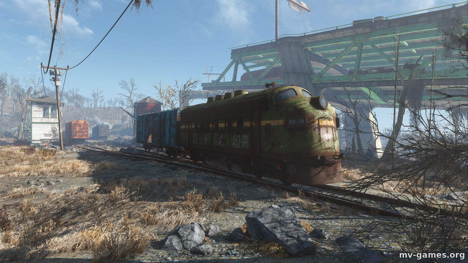 Мод Fallout New Vegas Style Train для Fallout 4