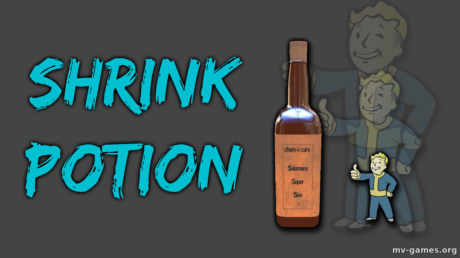 Мод Shrink Potion - Get Tiny для Fallout 4