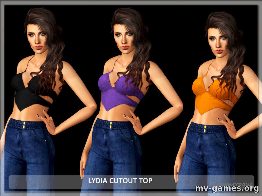 Топ Lydia от Serpentrogue для The Sims 3