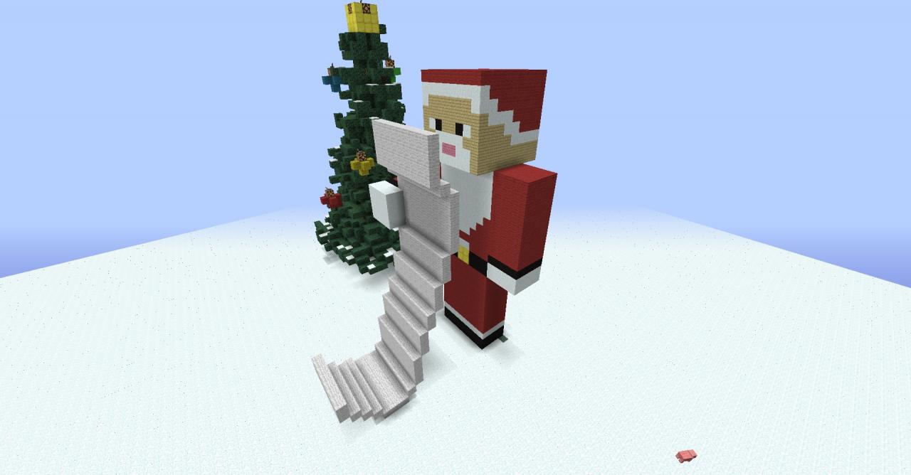Скачать Карта: Рождественская елка - Minecraft Бесплатно